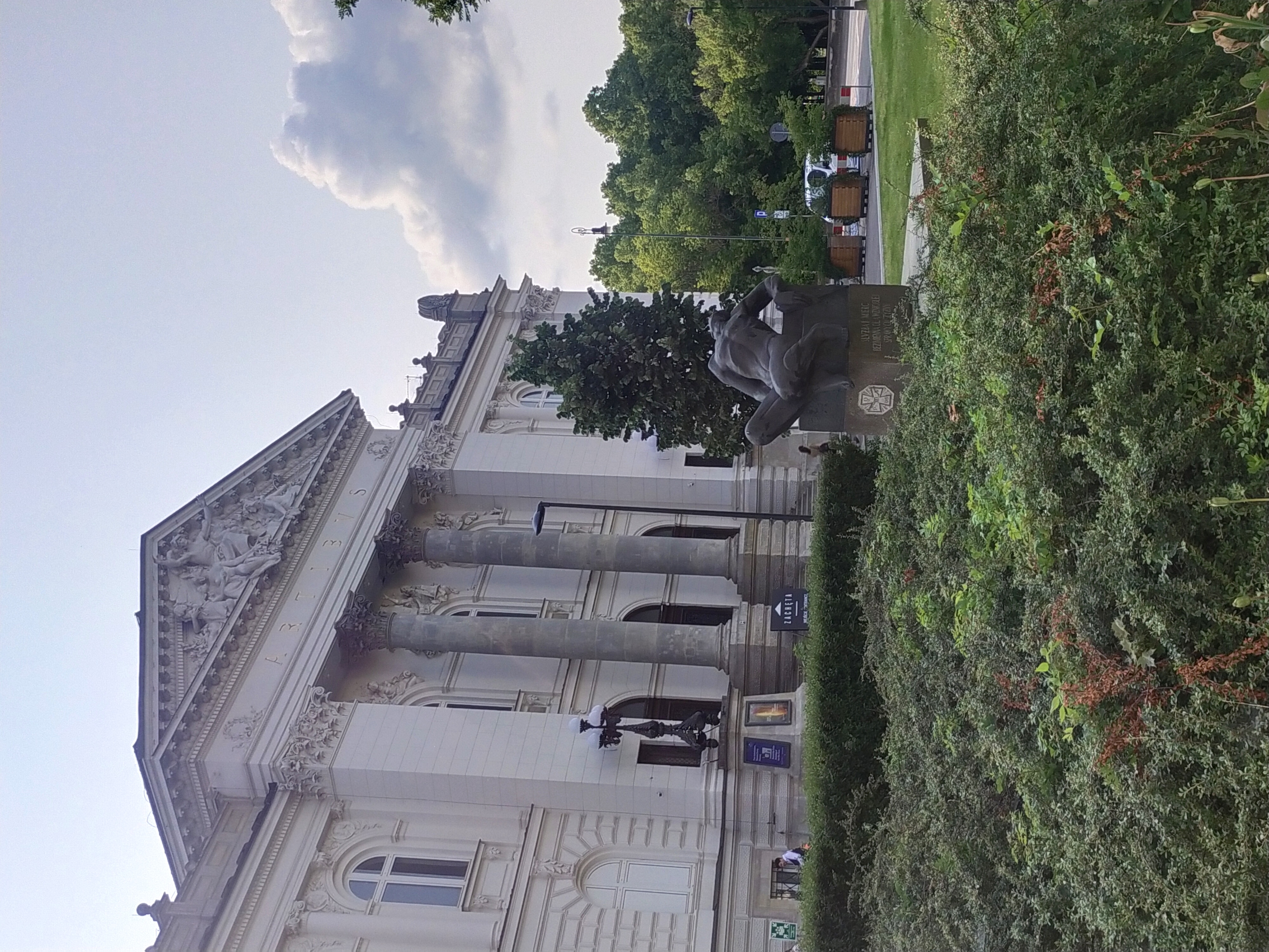 Galeria Zachęta Fasada budynku