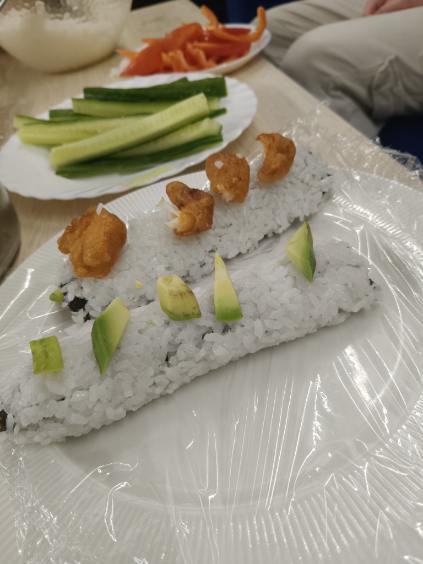 Dzień Edukacji Narodowej w Internacie - sushi